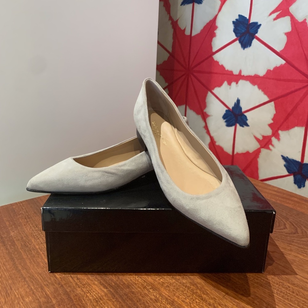 Andrea Carrano Suede Ballet Flat